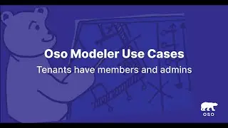 Oso Modeler: Tenants have members and admins