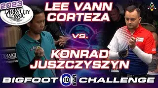 LEE VANN CORTEZA VS KONRAD JUSZCZYSZYN - 2023 DERBY CITY CLASSIC BIGFOOT 10-BALL CHALLENGE