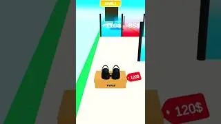 Shoes Luxury - Rush Evolution 3D Level 1 #shoes #shoesluxury #run #gameplay #funny 😂