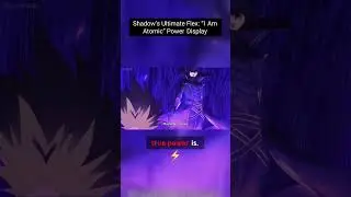 Witness Shadow unleash sheer power with his iconic &lsquo;I Am Atomic&rsquo; flex!