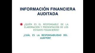 Roles del Gerente General y Auditor en los Estados Financieros