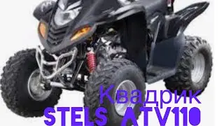 Обзор квадрика STELS ATV110