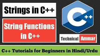 Strings in C++ in One Shot | String Functions in C++ | C++ Tutorial for Beginners #40