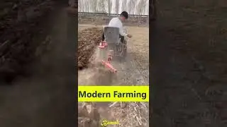 Land Cultivation Mini tractor | Agriculture shorts| Modern Farming | BAMSI SHORTS