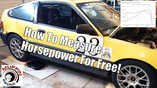 How to Measure Your Car's Horsepower for FREE!