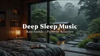 Fall Asleep Fast | Calming Sleep Music & Rain Sounds for Insomnia Relief