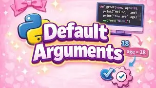 Default Arguments in Python Explained in 2 Minutes 🚀 | Python Functions Series