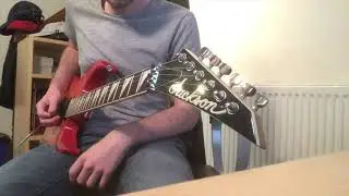 How to play 'Tapped Harmonics' - Van Halen (Top of the World) example