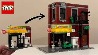 UPGRADING the LEGO Spider-Man Across the Spiderverse Deli!