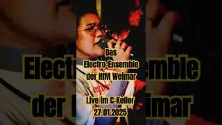 Das ELECTRO-ENSEMBLE 🎸🥁🎹🎛🎻📢der HfM, Weimar - live im C-Keller🏤, Weimar 27.01.2025_by alek🧑🏻&zwj;🚀sklaro
