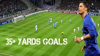 CRISTIANO RONALDO: 35+ YARD GOALS | Best Long Range Goals Of The GOAT