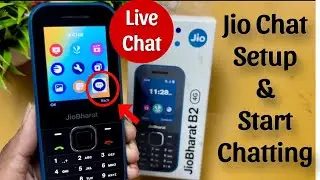 How to Setup Jio Chat in Jio Bharat Phone | Jio Chat in Jio Bharat Phone | Jio Chat Kaise Kare