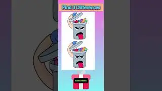 before cleaning find all differences! | #puzzle #gaming #fun #new #challenge #foryou #gk #shorts
