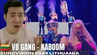[REACTION] 🇱🇹 EUROVIZIJA.LT | &bdquo;VB gang&ldquo; &ndash; &bdquo;KABOOM!!!&ldquo; | EUROVISION LITHUANIA 2024