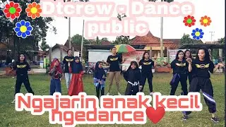 Dua Tahun Dtcrew on Youtube & Dance seru-seruan bareng anak kecil | Alun-alun  Sidareja