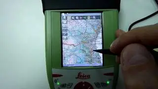 gvSIG Mobile 0.3 WMS demo on Leica Zeno 10 (Windows CE 6.0)