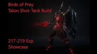 Wolcen 1.1.5.1 Birds of Prey. The Material Talon Shot Shield Tank Build. 217-219 Exp. Showcase.