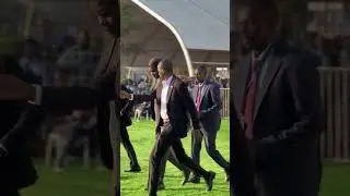 Pastor Robert kayanja arrives at the Benny hinn crusade