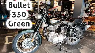 2020 Bullet 350 BS6 Walk Around Review || Forest Green