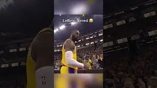 LeBron James was perplexed by no chalk in the bottle 😅