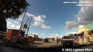 [Suburbs] Lusaka, Zambia | (Bauleni Township) Leopards Hill Road &rarr; Twin Palm Road | April 2022
