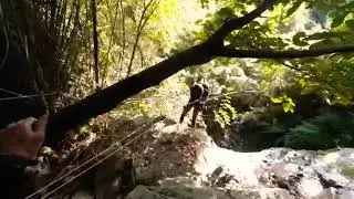 溪降 Taiwan canyoning  月亮峽谷 月亮峽谷溪降