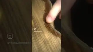 Acoustic guitar build: Trimming the purfling on the rear microbevel #luthier
