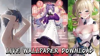 How to download and set live wallpaper🗿