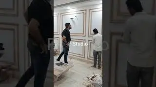 Moulding Wall Designing l F Studio l Interior designers in Delhi/NCR l 9711788801