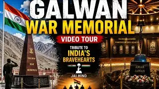 Honoring our brave heroes at the newly unveiled Galwan War Memorial 🇮🇳Tribute to sacrifice & courage