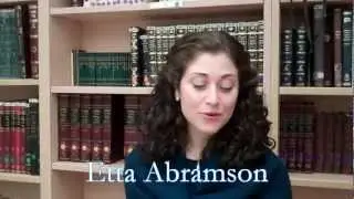 Thoughts on Parashat Vayigash - Etta Abramson
