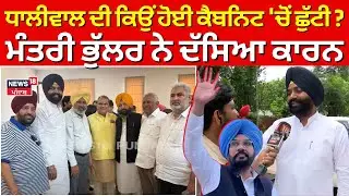 Laljit Bhullar | Dhaliwal ਦੀ ਕਿਉਂ ਹੋਈ ਕੈਬਨਿਟ 'ਚੋਂ ਛੁੱਟੀ ? ਮੰਤਰੀ ਲਾਲਜੀਤ ਭੁੱਲਰ ਨੇ ਦੱਸਿਆ ਕਾਰਨ | N18V