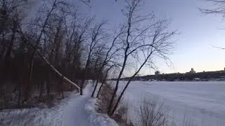 Farewell, frosty January! A walk to Matveevsky Bay. January 31st.