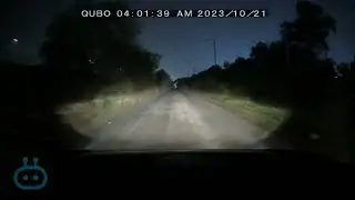 Early morning drive on a local road