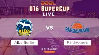 Alba Berlin 2010 vs Pārdaugava 2010 | BBBL U16 SuperCUP