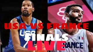 USA Vs FRANCE FINALS Olympic men's basketball 2021 LIVE SCORE |dowenboyTV