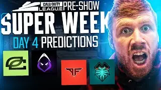 CDL SUPERWEEK DAY 4 PREDICTIONS (+ DAY 3 RECAP)