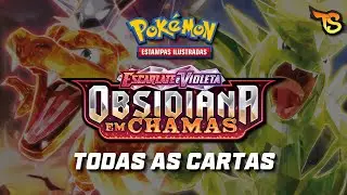 Obsidiana em Chamas - TODAS AS CARTAS POKEMON da Coleção SV3 2023 - TIUSAM CARTA POKEMON