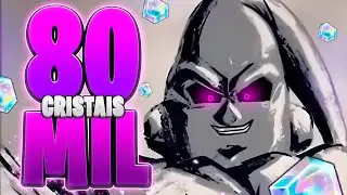GASTEI 80 MIL CRISTAIS NO NOVO BUUHAN ULTRA! | Dragon Ball Legends