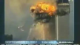Live TV Footage of 9&frasl;11  Collapse of Towers World Trade Center Coverage