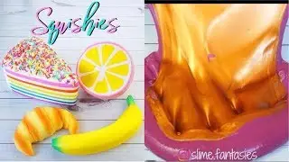 DIY Thai Rainbow slime Super Glossy Slime | soft colors Rainbow Slime, ASMR Slime