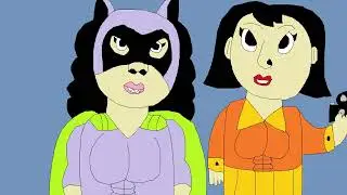 Catwoman & Betty Brant (Crossover) with abs Art by J.A. Ealy (An Autistic Person)