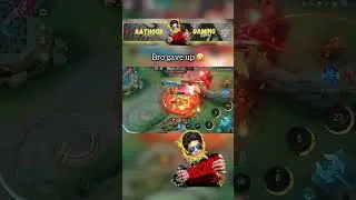 Bro gave up 🤣#shorts #mobilelegends #mlbb #mpl #mlbbshorts #mlbbindia #ml #mlb #franco #hanzo