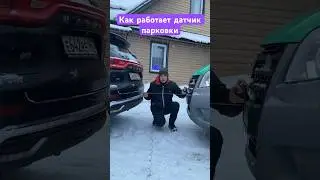 Как работает датчик парковки и камера заднего вида на Хавале М6 👍 #хавал