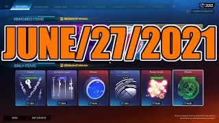 ROCKET LEAGUE ITEM SHOP | JUNE-27-2021 | RL Item Shop Today