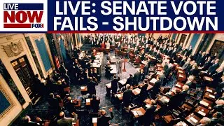 LIVE SENATE FLOOR: Budget vote fails, likely shutdown Friday