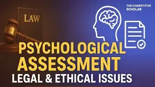 Psychology/Legal and ethical issues in psychological assessment/ CSS+ PMS 