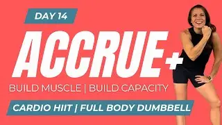 DAY 14 | ATHLETIC & LEAN DUMBBELL HIIT | 2-MINUTE INTERVALS | 34 MINUTES
