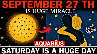 Aquarius ♒ Sept 27, 2025: 6 Hidden Miracles That Will Rewrite Your Destiny Forever! ✨