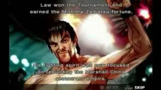 Tekken 4: Law Prologue and Epilogue